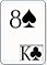 8 of Spades, 1/6, 2/4, 3/2 8 of Spades