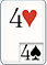 4 of Hearts, 10/31, 11/29, 12/27 4 of Hearts