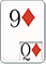 9 of Diamonds, 1/18, 2/16, 3/14, 4/12, 5/10, 6/8, 7/6, 8/4, 9/2 9 of Diamonds