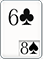 6 of Clubs, 3/30, 4/28, 5/26, 6/24, 7/22, 8/20, 9/18, 10/16, 11/14, 12/12 6 of Clubs
